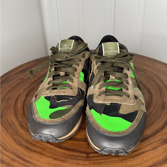 Valentino Multicolor Canvas Sneakers - Picture 2 of 8